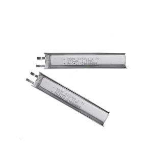 Dài Mỏng Có Thể Sạc Lại 3.7V <span class=keywords><strong>330MAh</strong></span> 400MAh Lithium Polymer Pin 521259 601259 Cho Mặt Pouch Ion Pin Lithium - Product Image 6