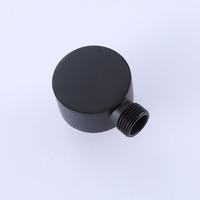 Ensemble de douche de plafond pour salle de bain avec mitigeur, effet pluie, commandes piano, robinets chaud/froid chromés, à poser sur le rebord de la baignoire