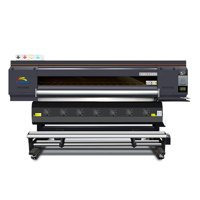 OkColour & I3200 A1 1,9 m máquina de impresión digital textil bandera tela de poliéster impresora de sublimación de tinta de inyección de tinta