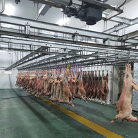 Ligne d'abattage de chèvres d'abattoir de moutons halal complète équipement de boucherie d'abattoir de religion islamique
