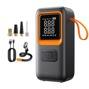 Bomba de Ar Portátil ABS para Carro, Inflador de Pneus Automático Rápido 150PSI com Monitor Digital de Pressão de Pneus - Product Image 1