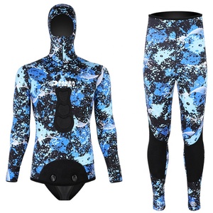 2021ขายร้อน3มิลลิเมตรยามาโมโตะ HISM196 M198 M199 M227 Neoprene ชุดดำน้ำผู้ชายลายพราง Freediving Wets - Product Image 4