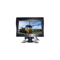 Moniteur LCD de voiture avec écran IPS de 7 pouces, système de caméra de sécurité pour vue arrière et latérale, garantie d'un an pour la caméra de recul de camion