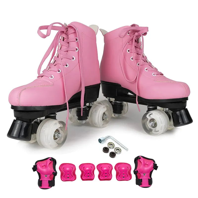 CADA New Arrival Quad Roller Skate Womens e Roller Shoes Set Patines Sapatos de Patinação Para Adultos Meninas