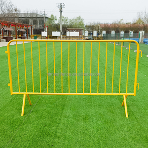 Barrera de control de multitudes de acero galvanizado para eventos Conciertos Reuniones públicas y sitios de construcción Modelado 3D incluido - Product Image 6