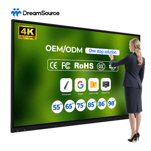 Pizarra Interactiva Inteligente de 75 Pulgadas, Pantalla Táctil 4K, Pizarra Digital para la Enseñanza en el Aula Escolar - Product Image 1