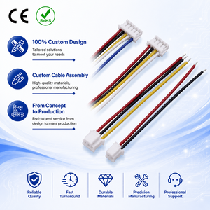 Fiação Universal Azul PVC/PBT para Impressoras a Laser, Equipamentos de Escritório, Motocicletas e Fiação Elétrica Interna de Automóveis - Product Image 1