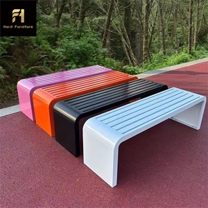 <span class=keywords><strong>Banc</strong></span> long en métal durable et à la mode moderne <span class=keywords><strong>banc</strong></span> <span class=keywords><strong>3</strong></span> <span class=keywords><strong>places</strong></span> coloré extérieur parc patio école et hôtel <span class=keywords><strong>banc</strong></span> siège - Product Image 2