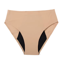 Braguitas Menstruales de Nailon Personalizadas, Culotte Menstruelle, Pantalones a Prueba de Fugas, Cómodas y Coloridas, Ropa Interior para el Periodo