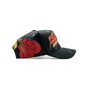 หมวกแก๊ปคุณภาพใหม่ Gorra Fino X Canelo Alvarez ปักโลโก้ 3 มิติ ปีกโค้ง 5 ชิ้น พร้อมโค้ด NFC หมวกเบสบอล Canelo Alvarez - Product Image 5