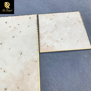 Springletile 60x60 porcelaine antidérapant boîte personnalisée couleur rose or cadre carreaux <span class=keywords><strong>de</strong></span> sol en céramique pour <span class=keywords><strong>salle</strong></span> <span class=keywords><strong>de</strong></span> bains - Product Image 6