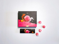 Boîtes cadeaux magnétiques en carton pour bonbons VIP Tiger Dragon, les plus vendues, avec gaufrage UV, pour l'emballage de miel Pussycat Vip Vital