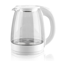 Bouilloire électrique intelligente en verre pour le thé, le café et l'eau, petite et portable, vente en gros d'usine