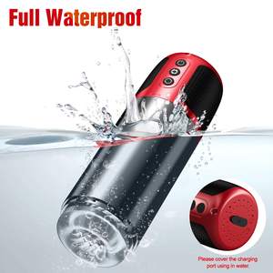 Tam su geçirmez otomatik emme dönen erkek mastürbasyon kupası cep kedi vajina Penis Stroker yetişkin seks oyuncakları erkekler için - Product Image 5