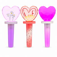 Varita LED con Diseño de Corazón, Controlable por DMX, 15 Colores Cambiantes, Control Remoto para Conciertos de Kpop, Apoyo para Esports, Fiestas y Eventos