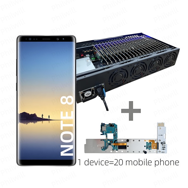 Used Android Smartphones Unified Management Motherboard 64g Memory Batch Synchronization Control Click Phone Farming Customized