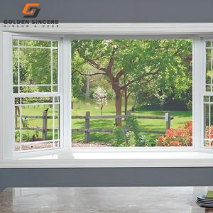 หน้าต่างแขวนคู่ทำจากอลูมิเนียมอัลลอยมีความทนทาน GS สำหรับวิลล่า - Product Image 6