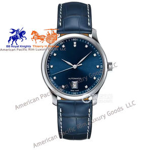 Reloj de Pulsera Mecánico Automático de Lujo para Hombre Longnes, Completamente en Acero Inoxidable, Esfera Gris Diamante, Doble Resistencia al Agua, Movimiento Citizen - Product Image 3