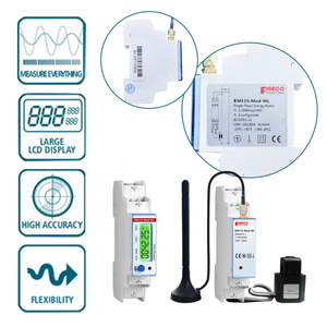 Fineco 18mm 100A Wifi năng lượng mét Smartlife Điện áp bảo vệ hiện tại 100A hẹn giờ điện màn hình kWh mét - Product Image 5