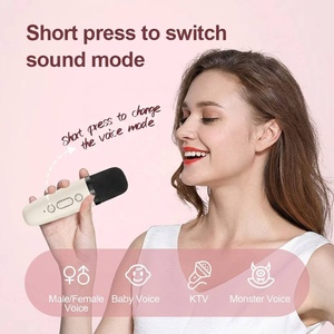 Système de karaoké Oudiobop avec haut-parleur Bluetooth, cadeau créatif pour enfants, son stéréo haute fidélité, <span class=keywords><strong>musique</strong></span> de voyage - Product Image 2