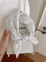 Hete Aanbieding Klassiek Patroon Aangepast Logo Formaat Katoen Multifunctionele Aangepaste Ontwerp Bandana Sjaal Zakdoek Halsversiering