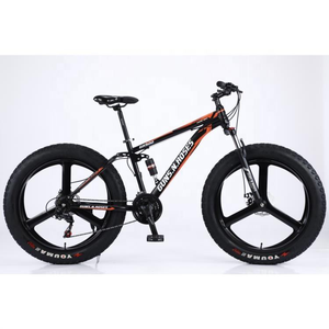 Bicicletta Mountain Bike KEYO 21 velocità con telaio in acciaio, freni a disco, pneumatici fat, modello BMX per adulti, con video e funzione di condivisione - Product Image 3