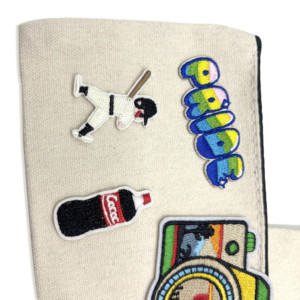 Hàn quốc-phong cách 1-5cm dễ thương wappen thêu vá DIY sắt-on trang trí phụ kiện cho túi xách và mũ làm bằng vải và cảm thấy - Product Image 4