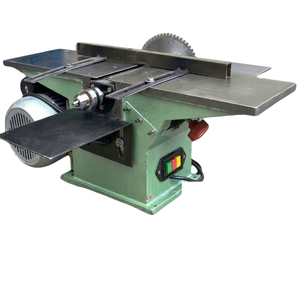 Raboteuse à bois trois-en-un avec moteur 220V et table coulissante - Product Image 1