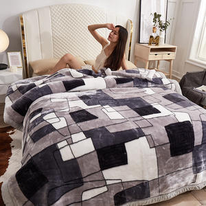 Couverture en peluche chaude, couverture super douce et épaisse pour l'hiver, couvertures pour l'hiver, 6 kg - Product Image 3