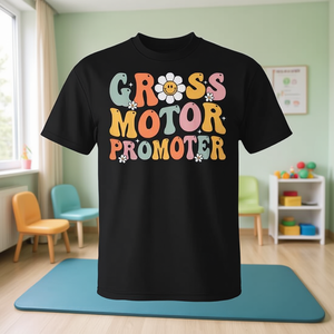 T-shirt de promotion pour thérapeutes en kinésithérapie pédiatrique - Vêtements promotionnels pour thérapeutes en motricité globale - Product Image 2