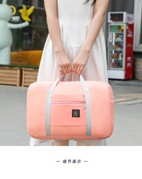 Tas Travel Lipat PVC Modis, Kapasitas Besar, Portabel, untuk Olahraga, dengan Ritsleting, Harga Terjangkau