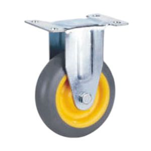 Rueda para Cama Médica de Alta Calidad con Núcleo de TPR y PP, Rodamiento Simple, Capacidad de Carga de 40kg-130kg - Product Image 5