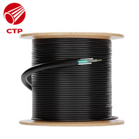 Câble à fibre optique blindé multicore extérieur 1km GYXTW FTTH ADSS Double Core Gaine PE Certifié CCC CE Superlink/OEM