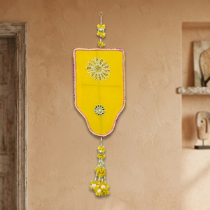 Artificial Traditional Ethereal Golden Yellow Latkan - Product Image 3