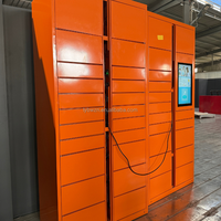 Armoire express communautaire sûre et pratique Casier de livraison de courrier Casier Station de ramassage de colis intelligente
