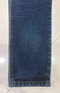 Tela vaquera acrílica lavada azul oscuro, estilo liso, resistente a la abrasión, no tejida, para trajes de blazer, costura premium resistente. - Product Image 2