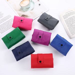 Lightweight Durable Reusable Polyester Customizable Grocery Shopping <b>Bags</b> Large Classic Design Eco-Friendly Foldable Tote <b>Bag</b> - Product Image 3