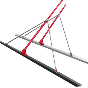 Règle-racleur en acier inoxydable de 3 m, flotteur à béton, polisseuse de sol personnalisée, flotteur à béton - Product Image 1