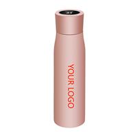 Bouteille thermos de stérilisation et de désinfection intelligente Bouteille d'eau autonettoyante Bouteille d'eau en acier inoxydable 316