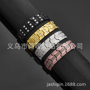 Copper Alloy Geometric Magnetic Bracelet For Men Gift Jewelry Yiwu Made Cssl - Product Image 1