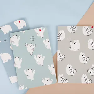 Mikirei Thread Sewing A5 B5 32 Sheets Soft Cover Notepad Custom Logo Book Eco Friendly Exercise Notebook Notebooks Diaries