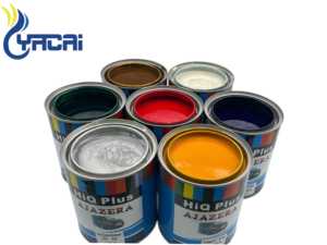 طلاء سيارات أكريليك عالي الجودة بلون أصفر-أخضر 1K من المصنع مباشرة، طلاء سائل للسيارات رائج البيع بسعر منخفض - Product Image 6