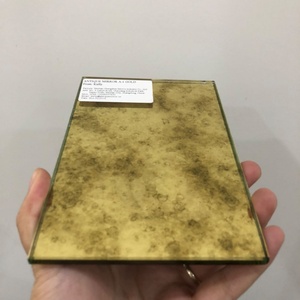 China Factory Price High Quality 3mm 4mm 5mm 6mm Thick clear Bronze Grey Gold Double Coated Vintage Antique <b>Mirror</b> Glass Sheet - Product Image 4
