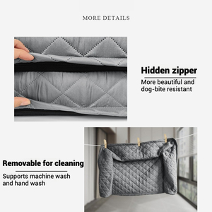 신상품 개 통기성 현대 미끄럼 방지 방수 정형 애완 동물 침대 지지 머리 - Product Image 2