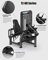 Máquina de Abdominales con Peso Integrado de Venta Caliente para Gimnasio Comercial, Entrenador de Core Aislado