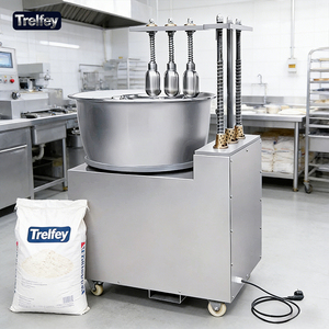 Amasadora Eléctrica Comercial de 25 kg, Mezcladora de Masa de Acero Inoxidable, Mezcladora Industrial de Alimentos para Panadería - Product Image 1