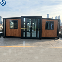 Grande maison préfabriquée modulaire conforme aux normes australiennes, 2 à 3 chambres, construction de cabane extensible, maison conteneur