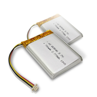 Baterai Li-Polymer Lithium Ion UL 603040 Isi Ulang 3.7v 750mah untuk Perangkat Pintar yang Dapat Dipakai