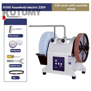 Nouvelle machine à aiguiser électrique à double roue, petite meuleuse à couteaux domestique refroidie à l'<span class=keywords><strong>eau</strong></span>, 220V - Product Image 2