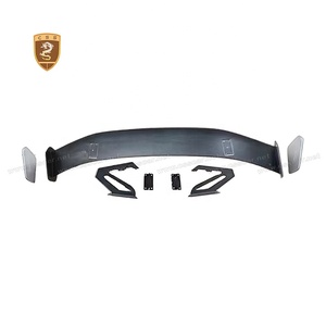 Pare-chocs avant en fibre de carbone sec Spoiler arrière Embouts d'échappement Couvre moteur Bodykit pour Porsche 718 <span class=keywords><strong>Cayman</strong></span> Upgrade to GT4RS Body Kit - Product Image 6
